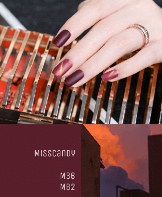 磨砂美甲，可萌可御，可气质可温柔，显白又高级