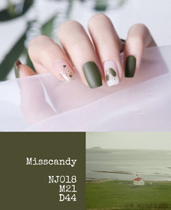 磨砂美甲，可萌可御，可气质可温柔，显白又高级