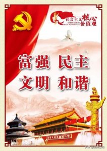 ​社会主义核心价值观24字及其含义解读——国家层面