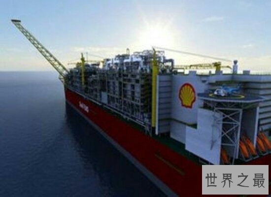 世界上最大的船，行驶起来简直就是一个移动的小岛！