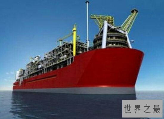 世界上最大的船，行驶起来简直就是一个移动的小岛！