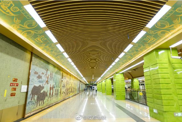 成都地铁3号线出口（成都地铁7号线荣获詹天佑奖）(4)