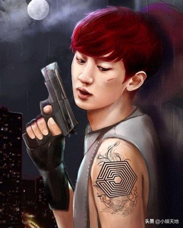 EXO漫画王子朴灿烈,每一张都能作为壁纸,神颜系列