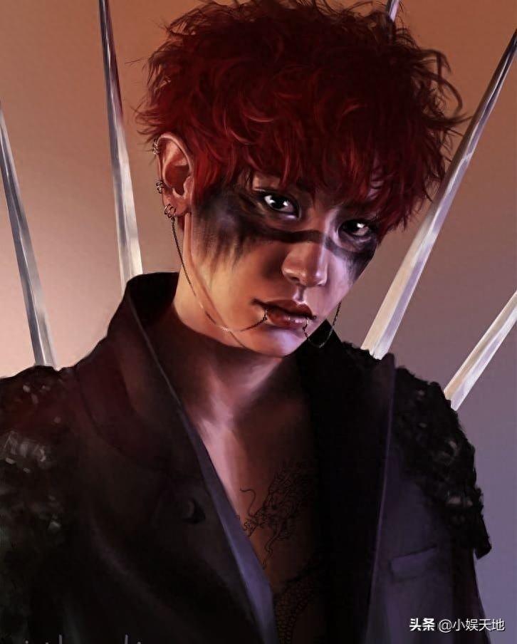 EXO漫画王子朴灿烈,每一张都能作为壁纸,神颜系列