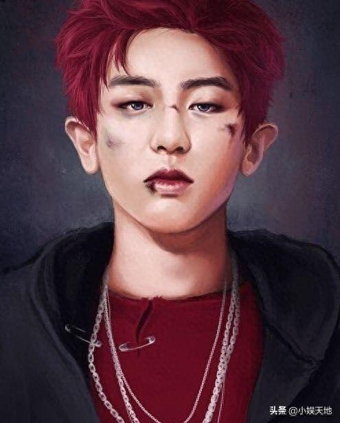 EXO漫画王子朴灿烈,每一张都能作为壁纸,神颜系列