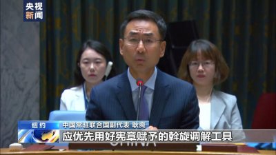 ​安理会就乌克兰局势举行会议，中方发声