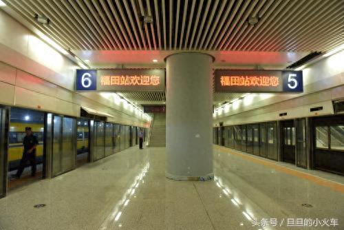 亚洲最大的地下高铁站，深圳福田站