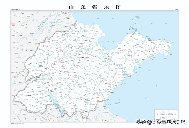 山东省各市城区地图(山东省各市县地图)(1)