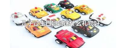 ​儿子过生日妈妈送什么礼物好