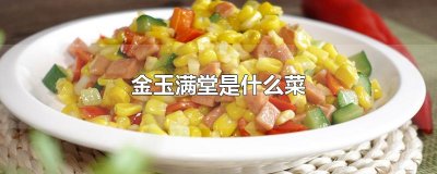 ​金玉满堂是什么菜