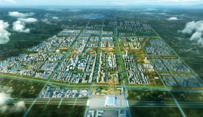 ​聊城城西的高铁新区雏形规划出炉