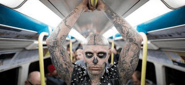 欧美浑身都是纹身男网红去世(僵尸男孩自杀身亡)(3)