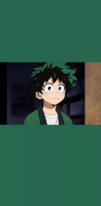 ​抖音绿谷出久笑脸头像高清手机壁纸图分享