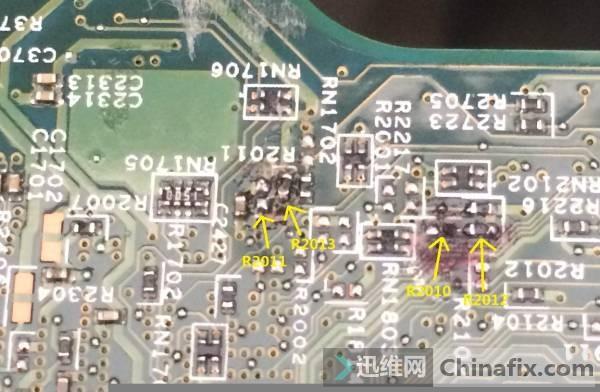 联想v470笔记本屏幕不亮（联想V470因电流引起触发不亮机通病维修）(3)