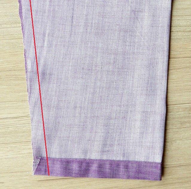 怎么将直筒裤变成紧腿裤(新手学做一条直筒裤练习)(14)