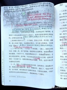 ​金色的鱼钩课文笔记_学习指导