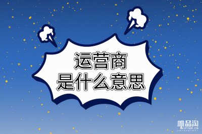 ​运营商是什么意思（运营商和代运营其实是一个意思）